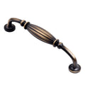 Brass 5x22 Center to Center Handle Cabinet Pull - 10 Pack I4280